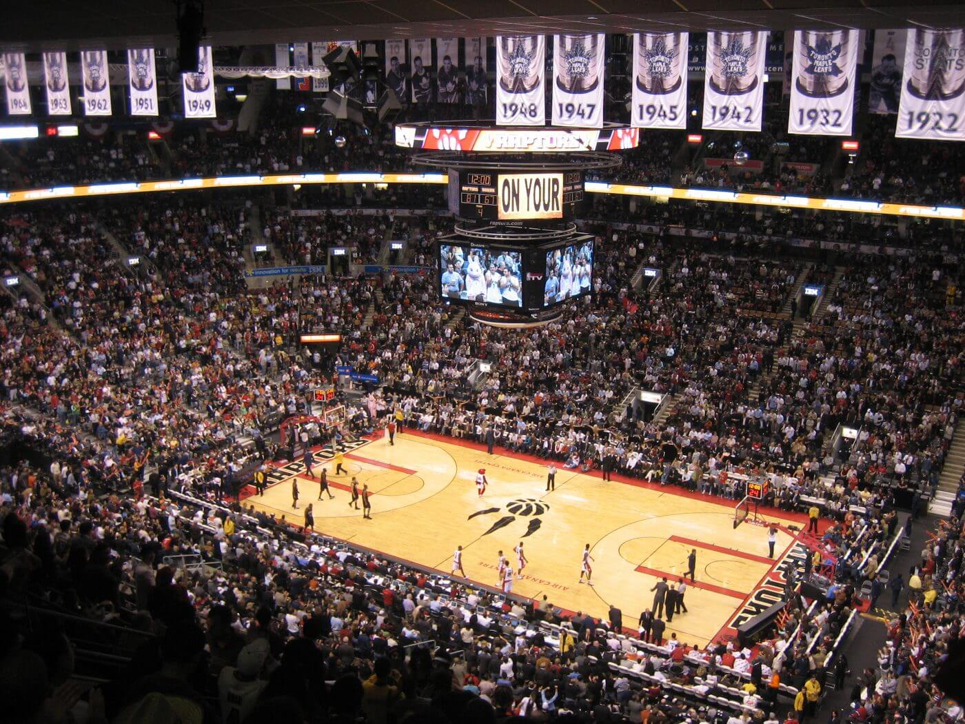 Raptors Air Canada Centre