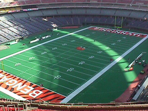 Riverfront Stadium - Cincinnati Bengals