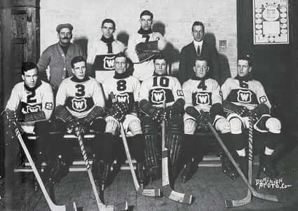 1917-18 Montreal Wanderers team