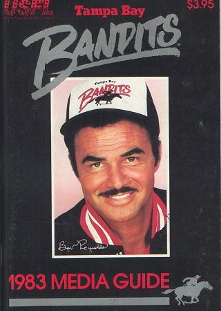 Tampa Bay Bandits Media Guide 1983