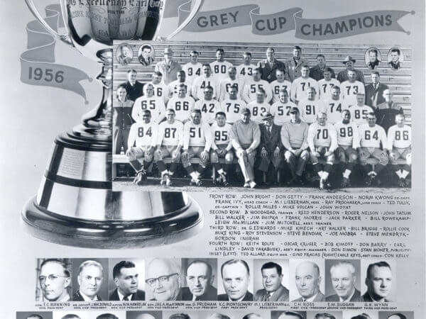 Edmonton Eskimos Football Club 1956