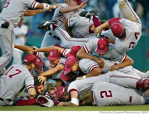 Stanford Cardinal Baseball Champs 1988