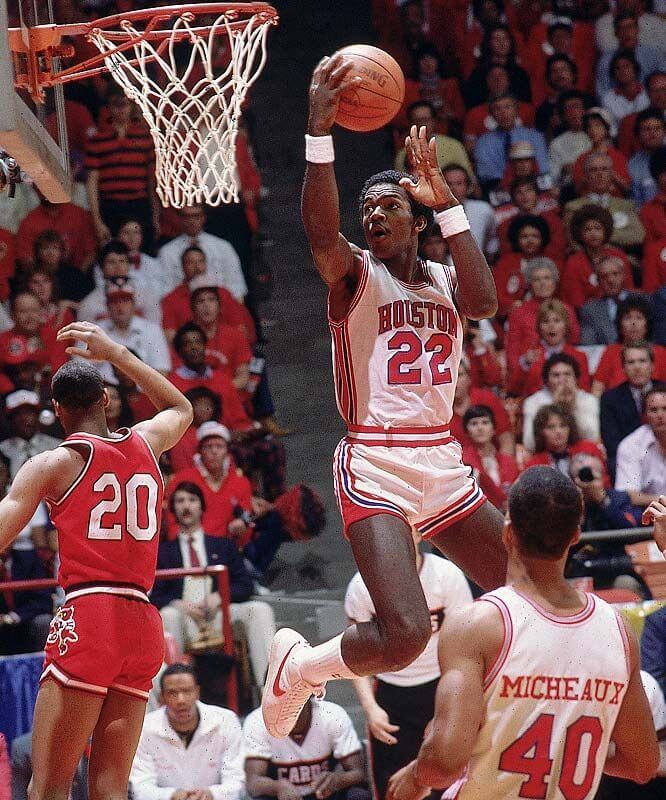 Houston Cougars Clyde Drexler 1983