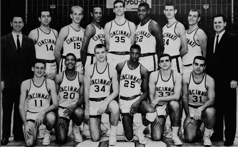 Cincinnati Bearcats Basketball Champs 1962