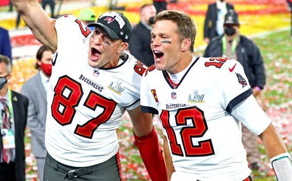 Brady and Gronk Tampa Bay Buccaneers 2021