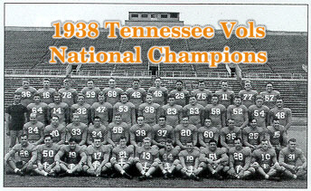 Tennessee Volunteers football 1938