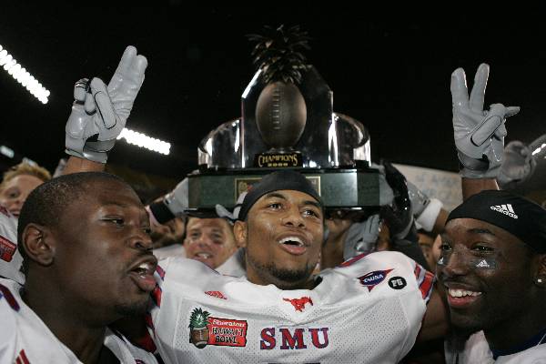 smu mutsangs 2009 hawai bowl win