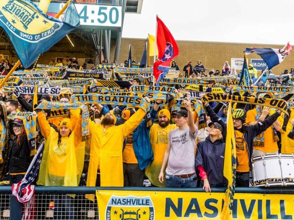 Nashville SC plays its inaugural season in the USL