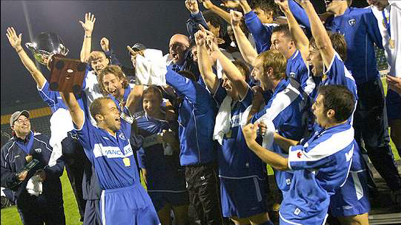 The Vancouver Whitecaps club wins usl 2006