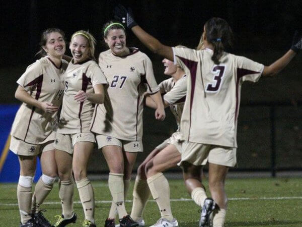 1998: The Boston College women’s soccer team