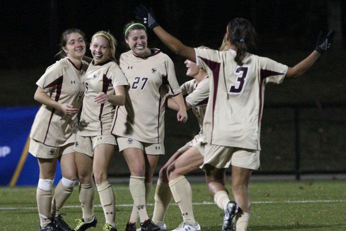 1998: The Boston College women’s soccer team